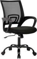 Modern Ergonomic Mesh Office Chair - Lumbar Support, Swivel, Adjustable