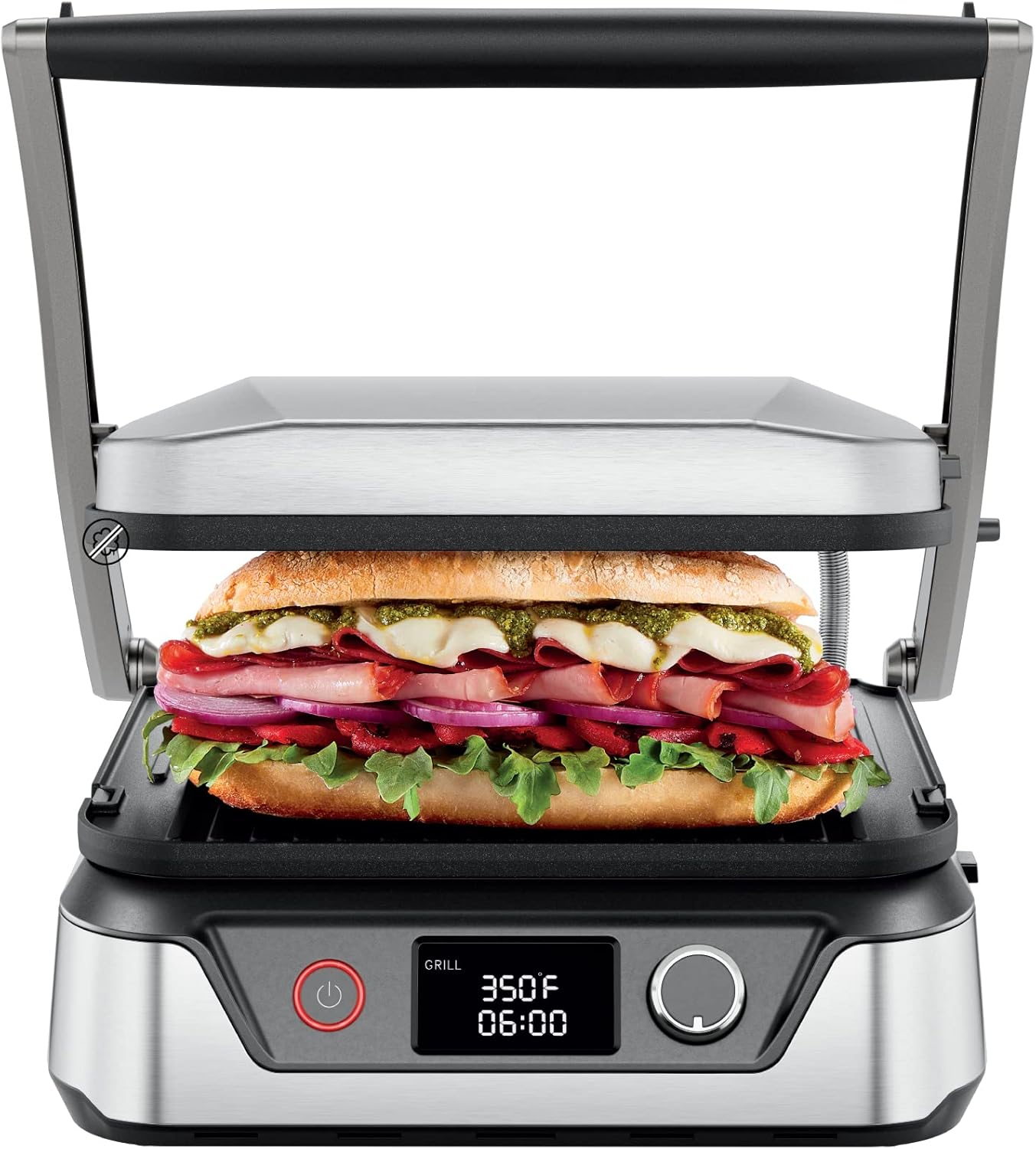 Chefman 5-in-1 Panini Press Grill - Versatile & Easy Clean!