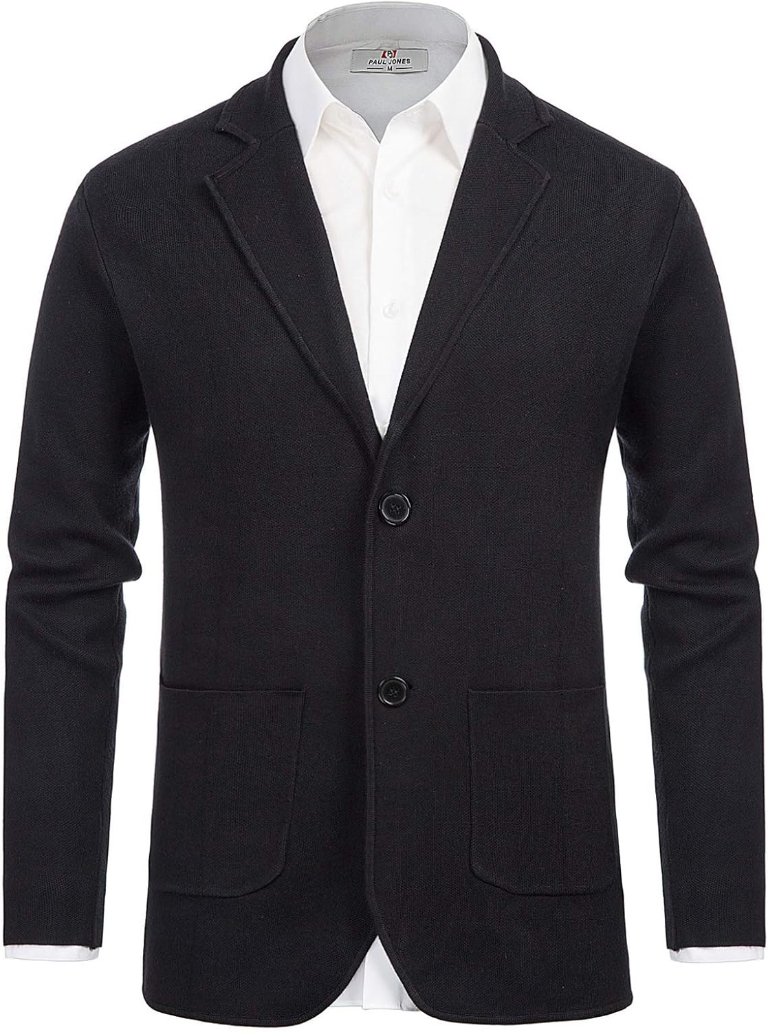 PJ PAUL JONES Men's Cardigan Sweater Blazer for Stylish Comfort