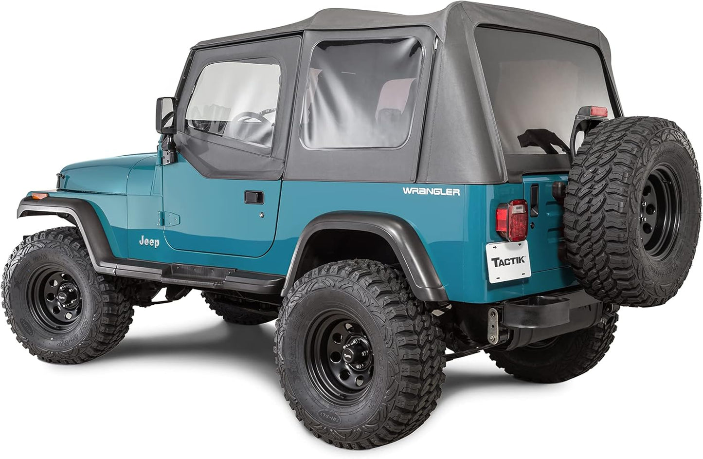 TACTIK Fabric Replacement Soft Top for Jeep Wrangler YJ 1988-1995