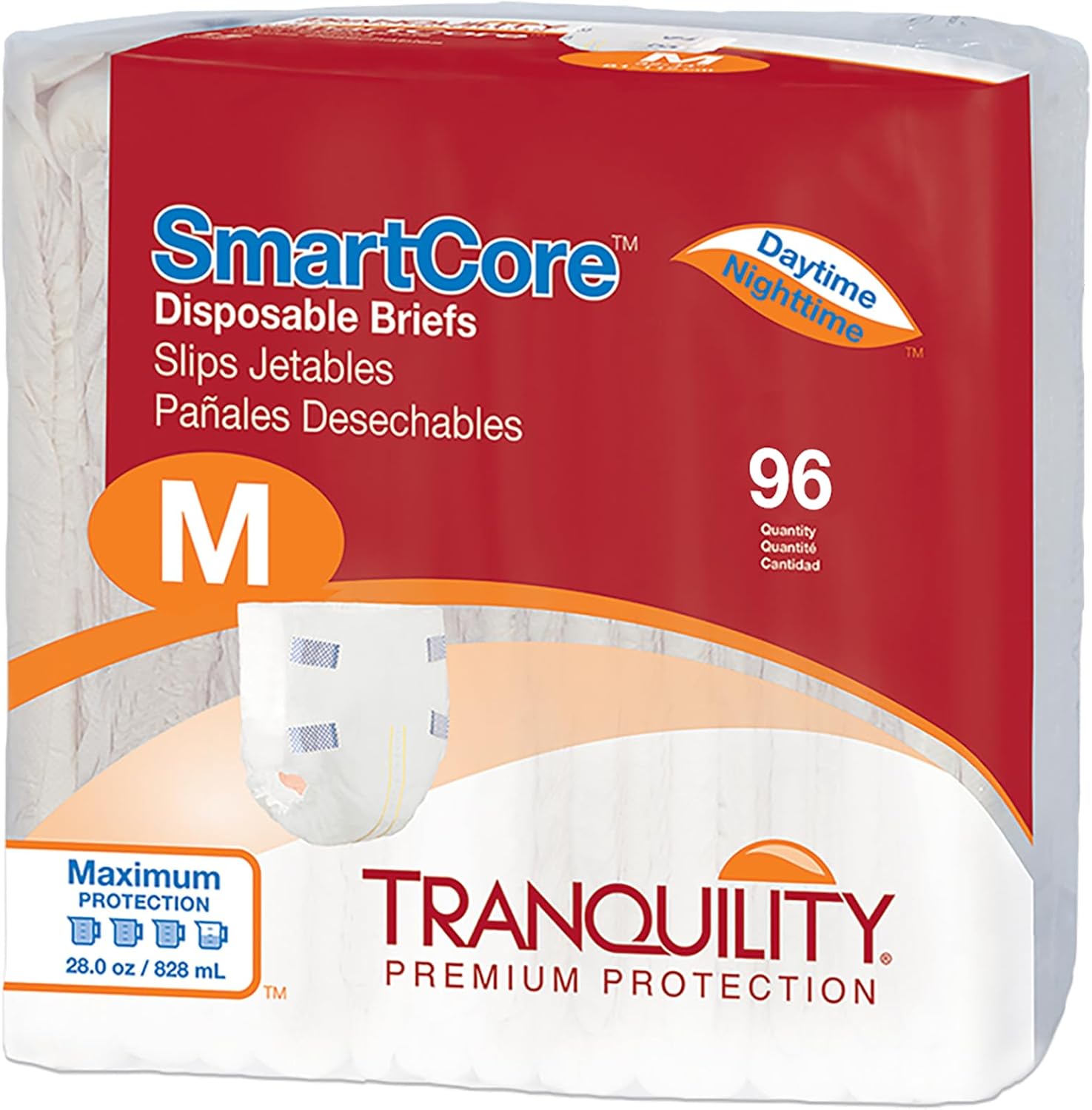 Tranquility SmartCore Briefs: Incontinence Control & Comfort