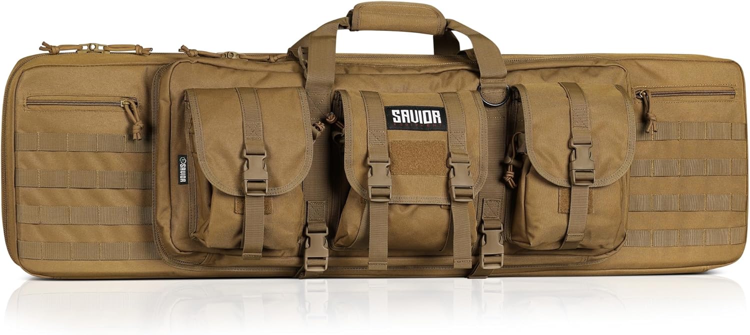 Savior Equipment Tactical Double Long Gun Bag for Safe Transport
