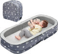 Lvimilio Portable Toddler Travel Bed - Foldable Kids Floor Bed