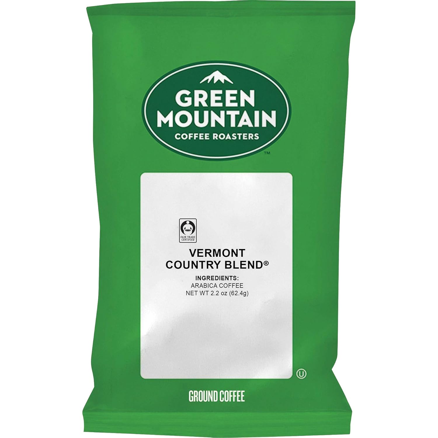 Green Mountain Coffee Roasters Vermont Country Blend Ground Coffee - 100/Carton