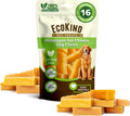 EcoKind Premium Gold Yak Cheese Dog Chews - Long-Lasting Healthy