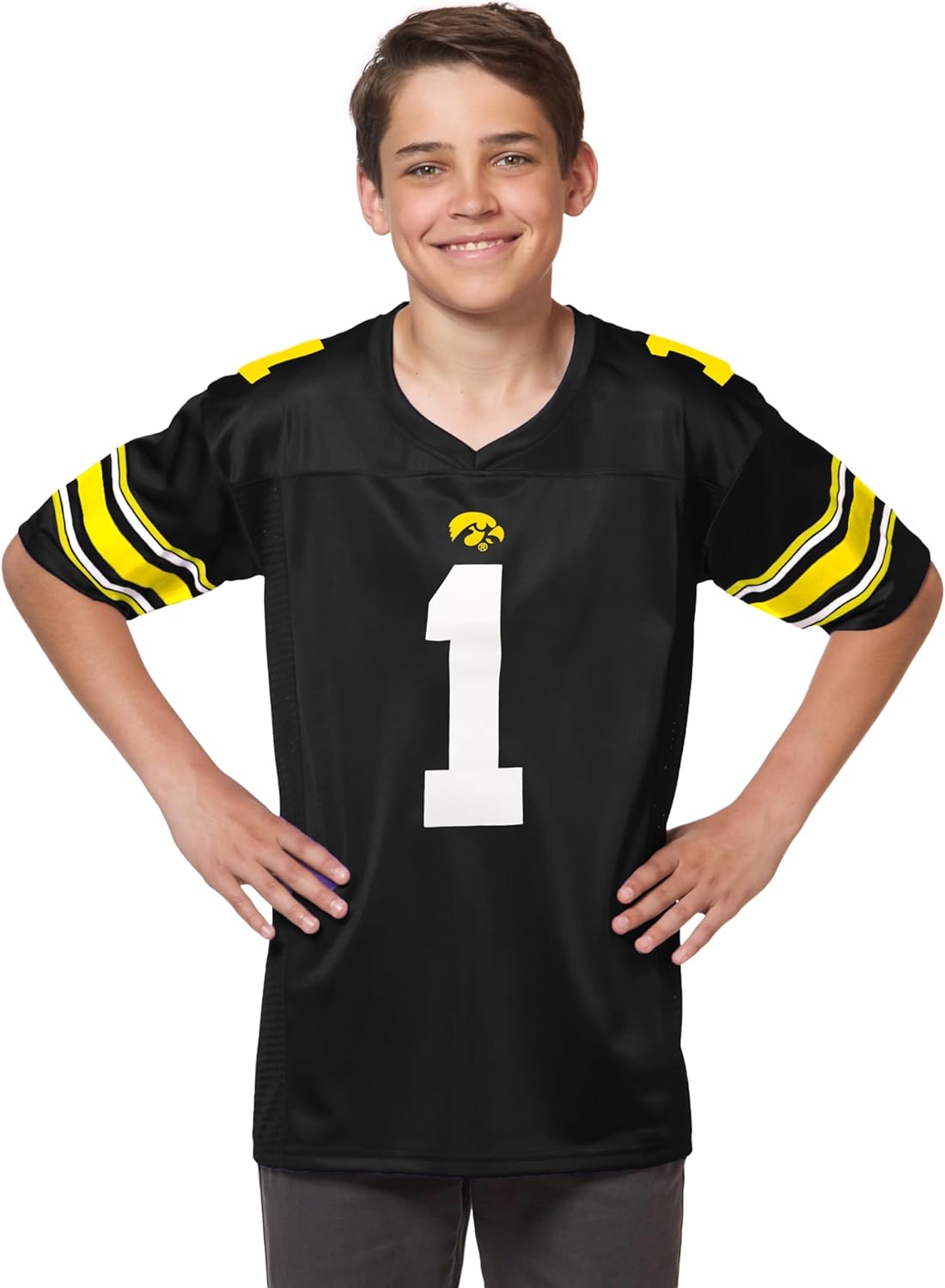 Youth Teen Boys Team Football Jersey - Touchdown Pass Style
