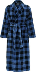 Alexander Del Rossa Long Robe for Men - Cozy and Stylish Comfort