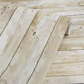 Wood Wallpaper 35.4 in x 196 in Peel and Stick Wood Panel Wallpaper