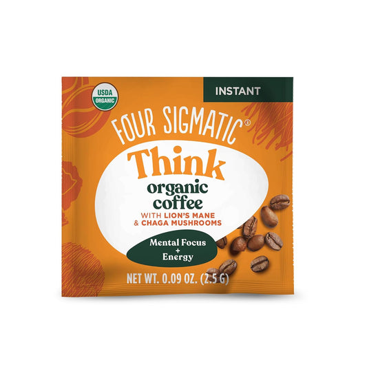 FOUR SIGMATIC Lion's Mane & Chaga Coffee - Organic Energy Boost