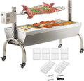 50W Rotisserie Grill Roaster for Outdoor BBQ and Camping