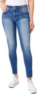 WallFlower Women's Ultra Skinny Mid-Rise Insta Soft Jeans - Soft