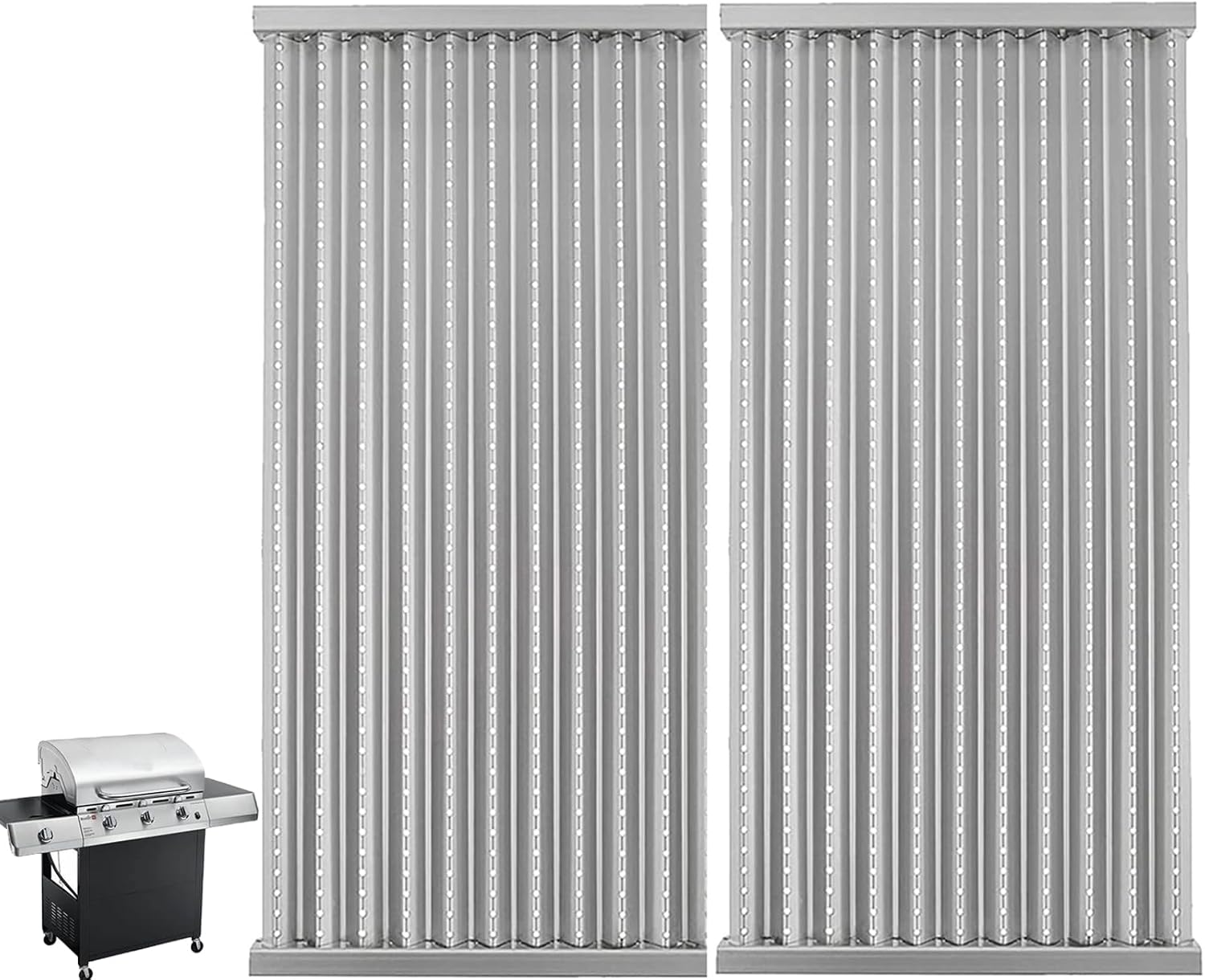 Stainless Steel Emitter Grates Replacement for Charbroil Grills
