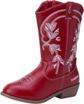 bebe Girls Cowboy Boots - Classic Red Western Cowgirl Boots