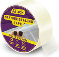 ATack Clear Window Weather Seal Tape - Residue-Free