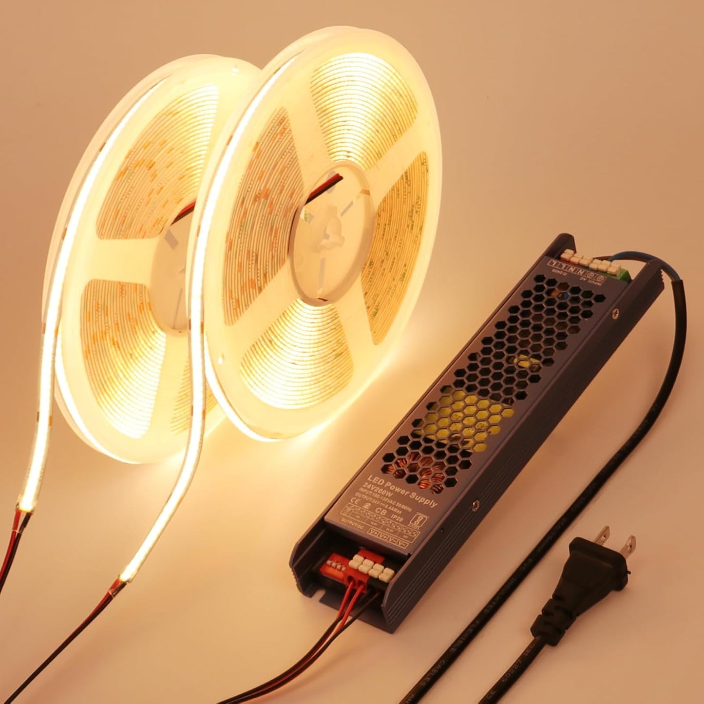 24V COB LED Strip Light Kit for Bright and Flexible Lighting