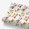 Changing Pad Cover for Baby Girls Boys Farm Animals - Soft Snug Fit