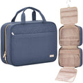 Travel Toiletry Bag for Women - Large Hanging Organizer Aegean-Blue