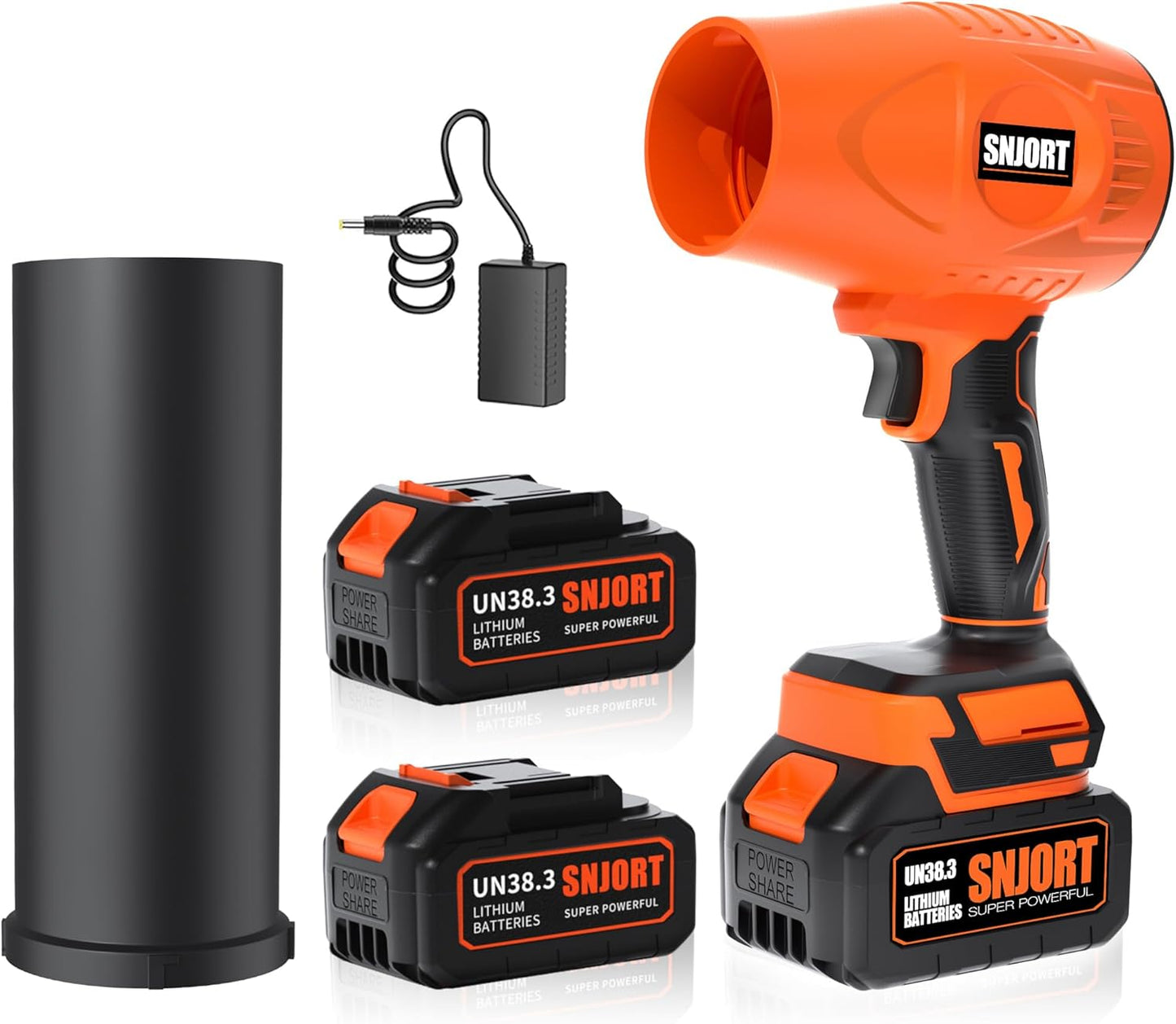 Cordless Leaf Blower with 500,000 RPM for Easy Cleaning