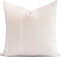 Modern Farmhouse Fall Linen 20in Throw Pillow Cover - Water Repellent