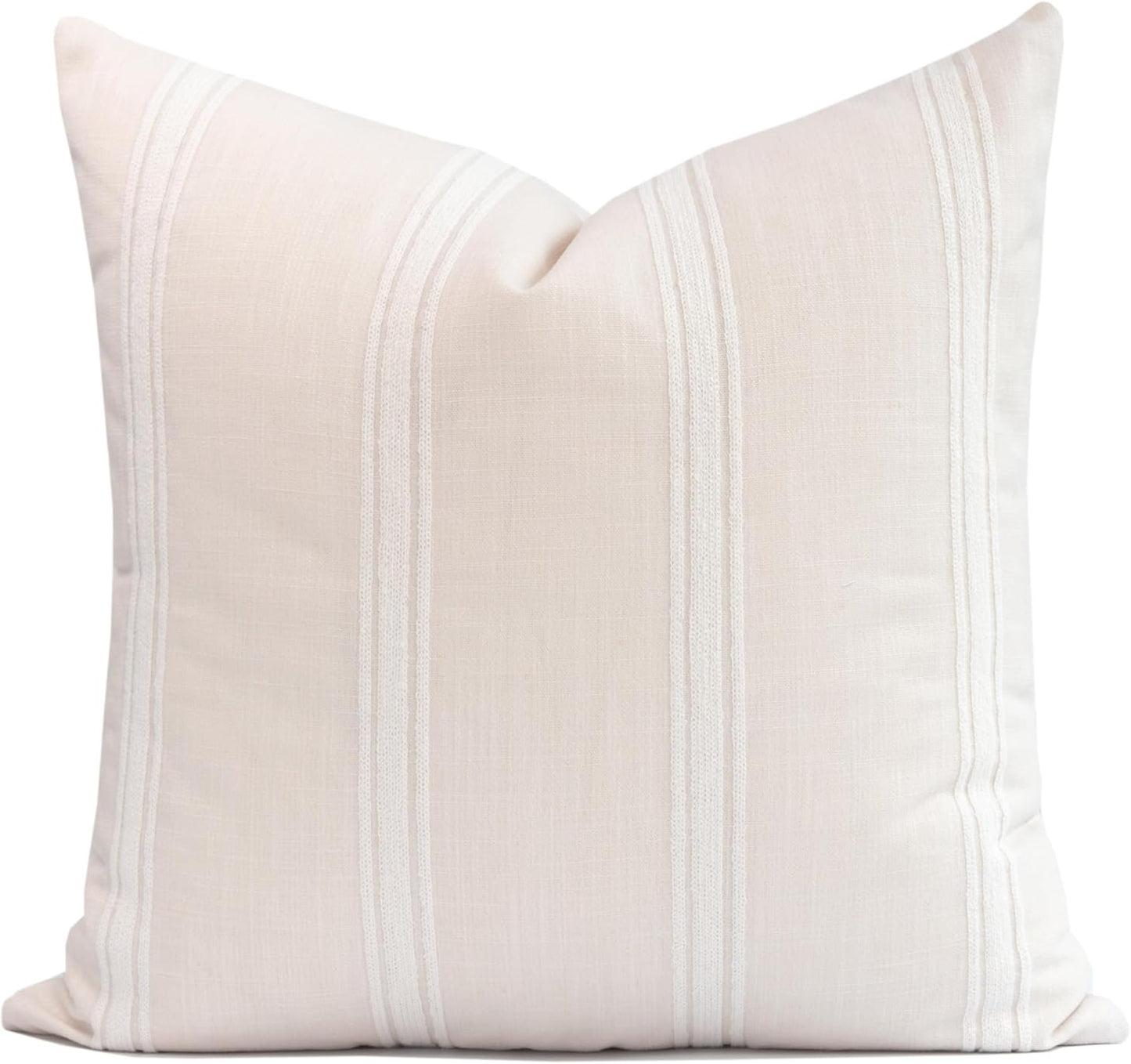 Modern Farmhouse Fall Linen Indoor Outdoor Throw Pillow Cover
