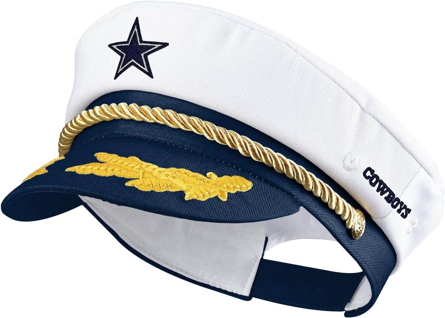NFL Team Logo Sailing Yacht Boat Captain's Hat for Fans