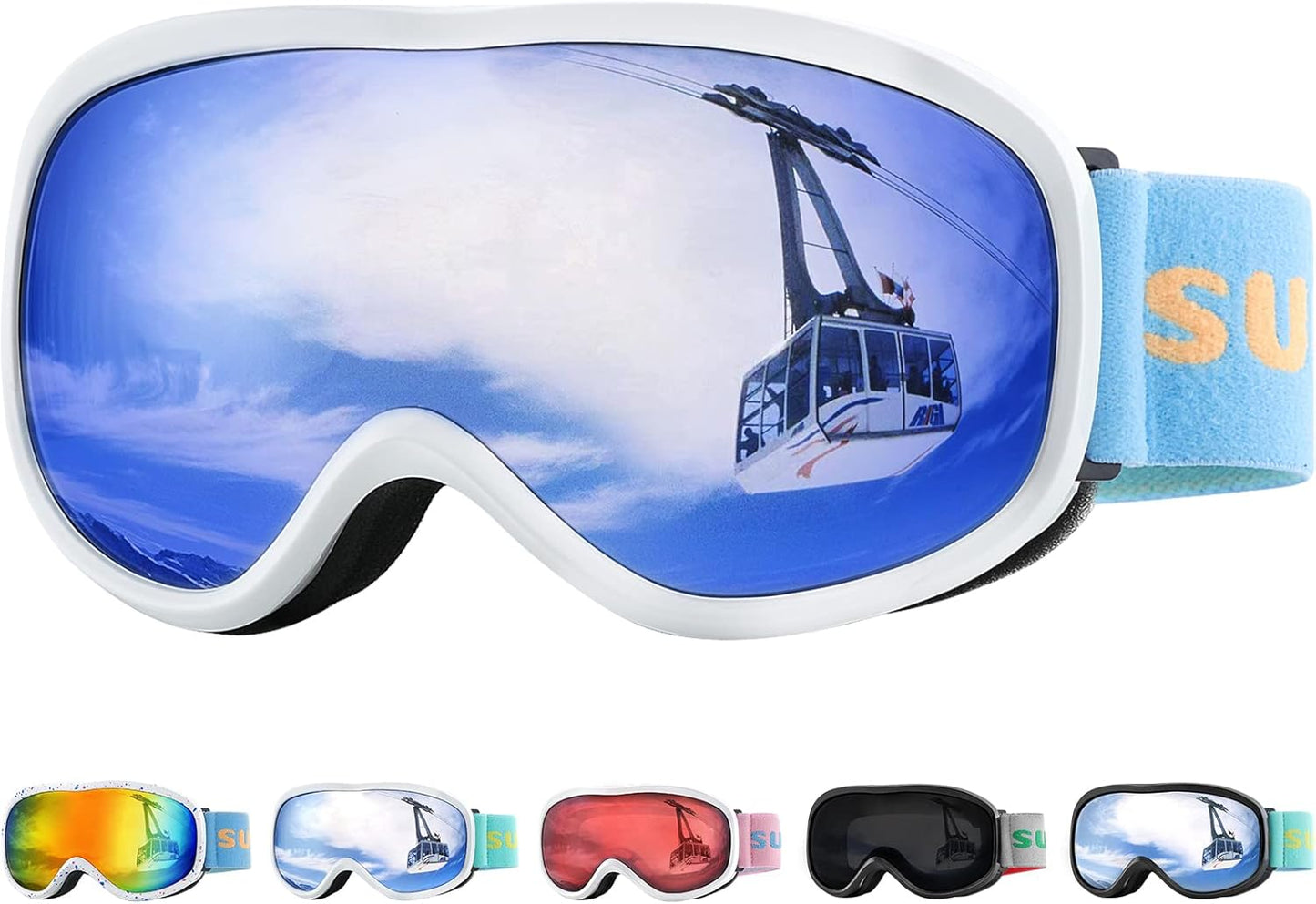 Supertrip Kids Ski Goggles: Anti-Fog Protection!