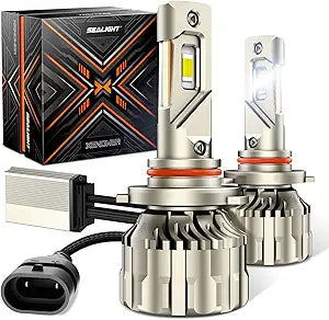 SEALIGHT 9005 LED Headlight Bulbs 28000LM for Superior Visibility