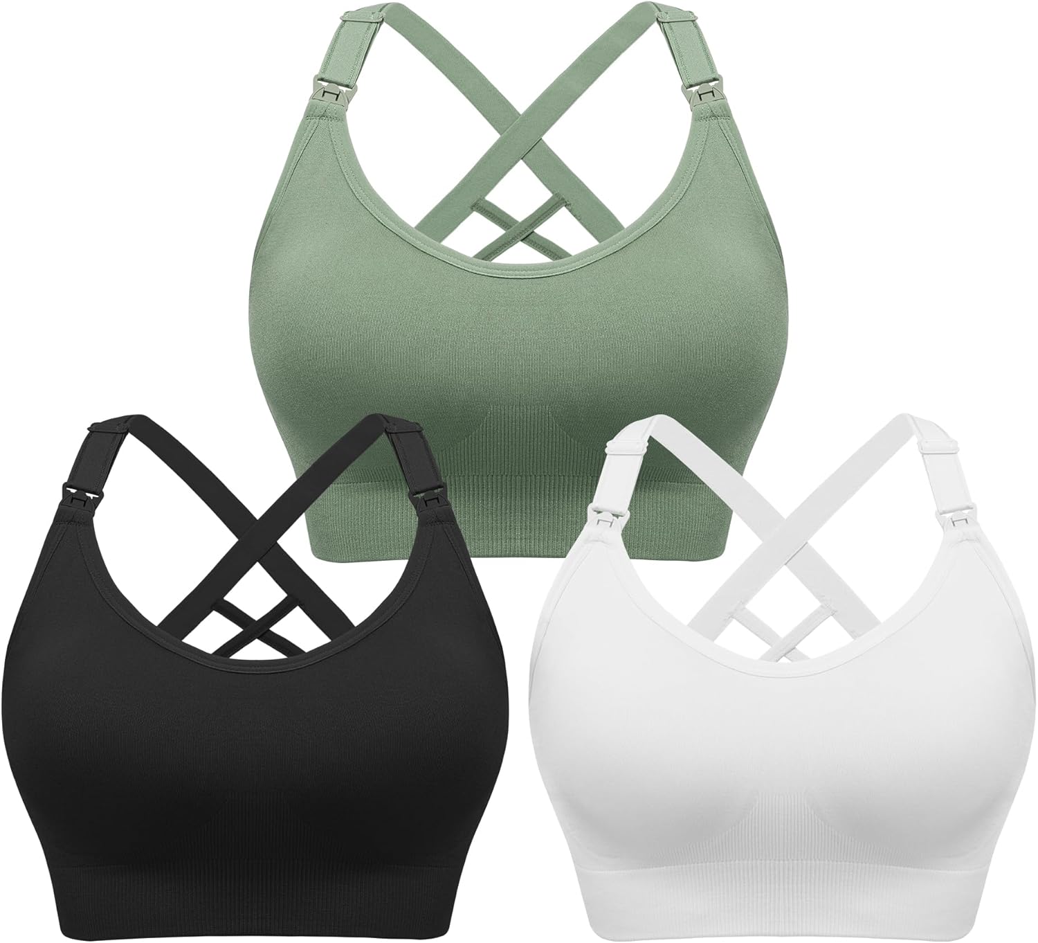 Angelhood Nursing Bras for Breastfeeding and Active Moms
