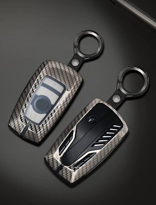 Alloy Car Key Case Rings Cover Holder for BMW Series Models