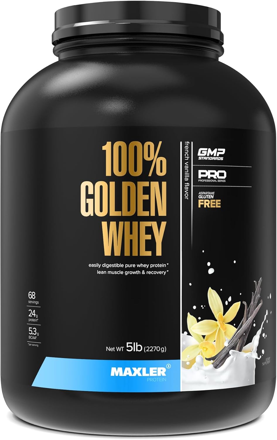 Maxler 100% Golden Whey Protein - Premium Protein Powder Blend