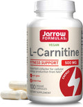L-Carnitine 500 mg Veggie Capsules - Cellular Energy Support