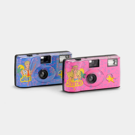 Capture Memories: Barbie & Ken 35mm Cameras x2