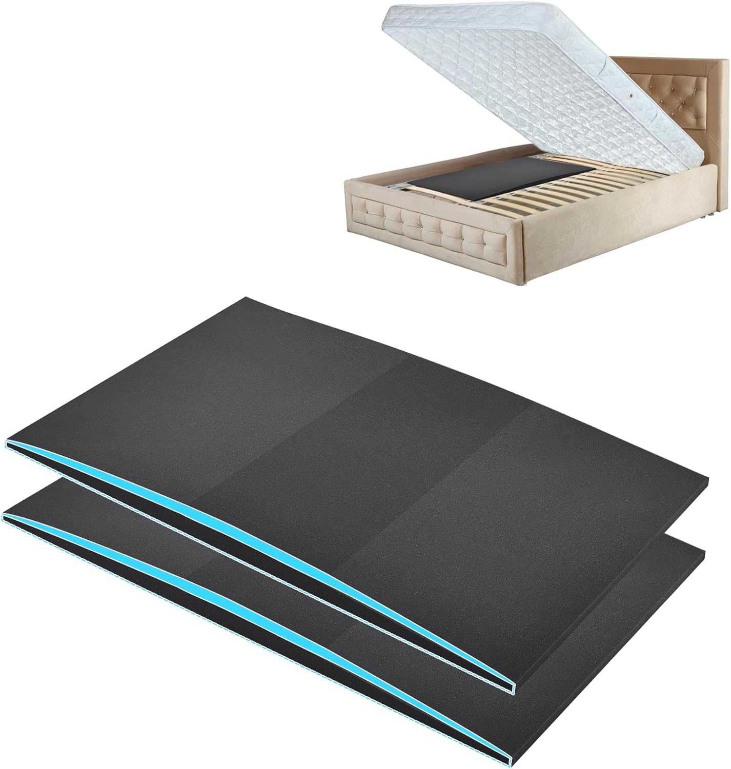 Sagging Mattress Support Fix for Sinking Beds 47x25x2 in
