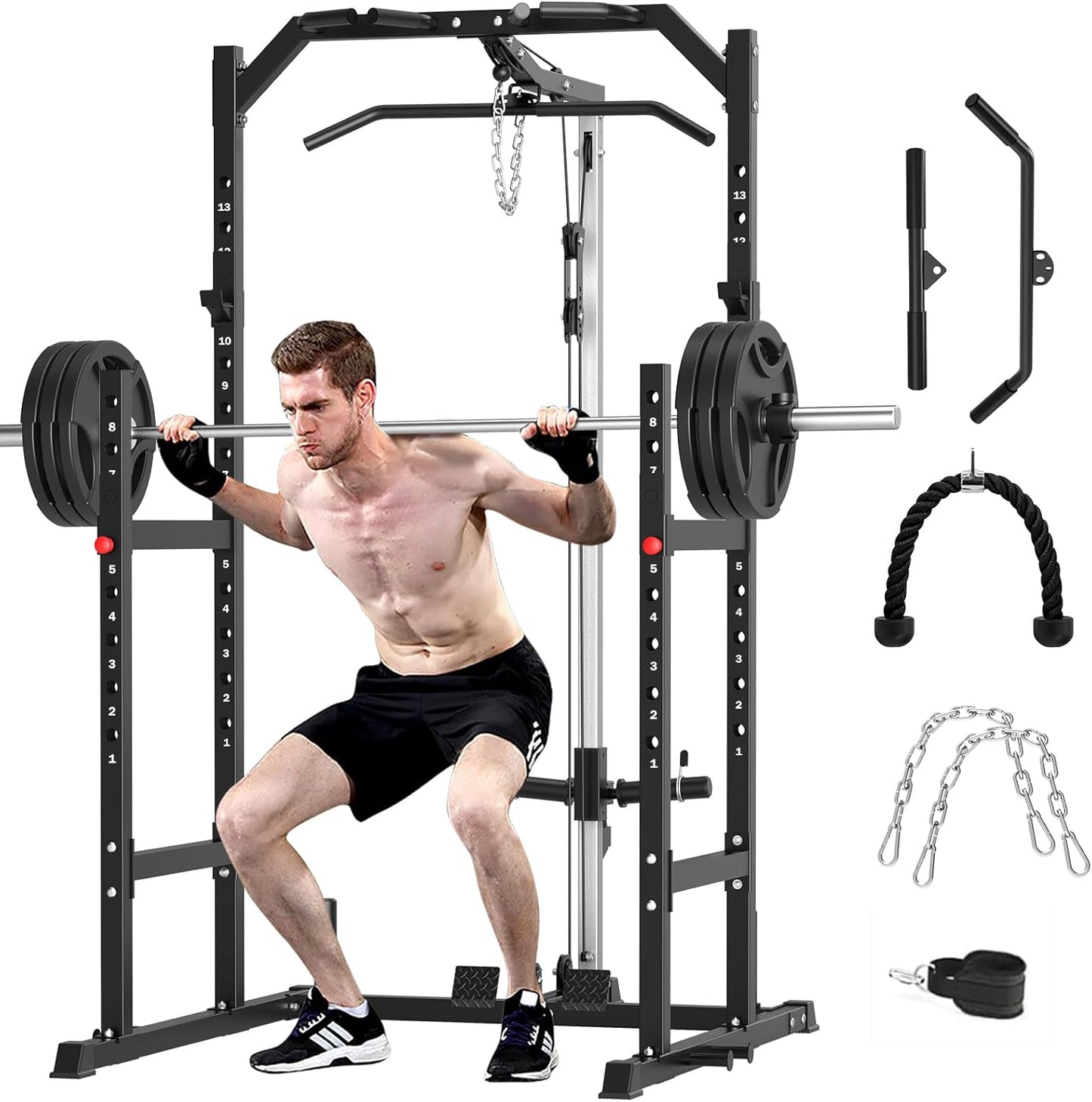 ULTRA FUEGO Power Rack: Ultimate Home Gym Strength Training