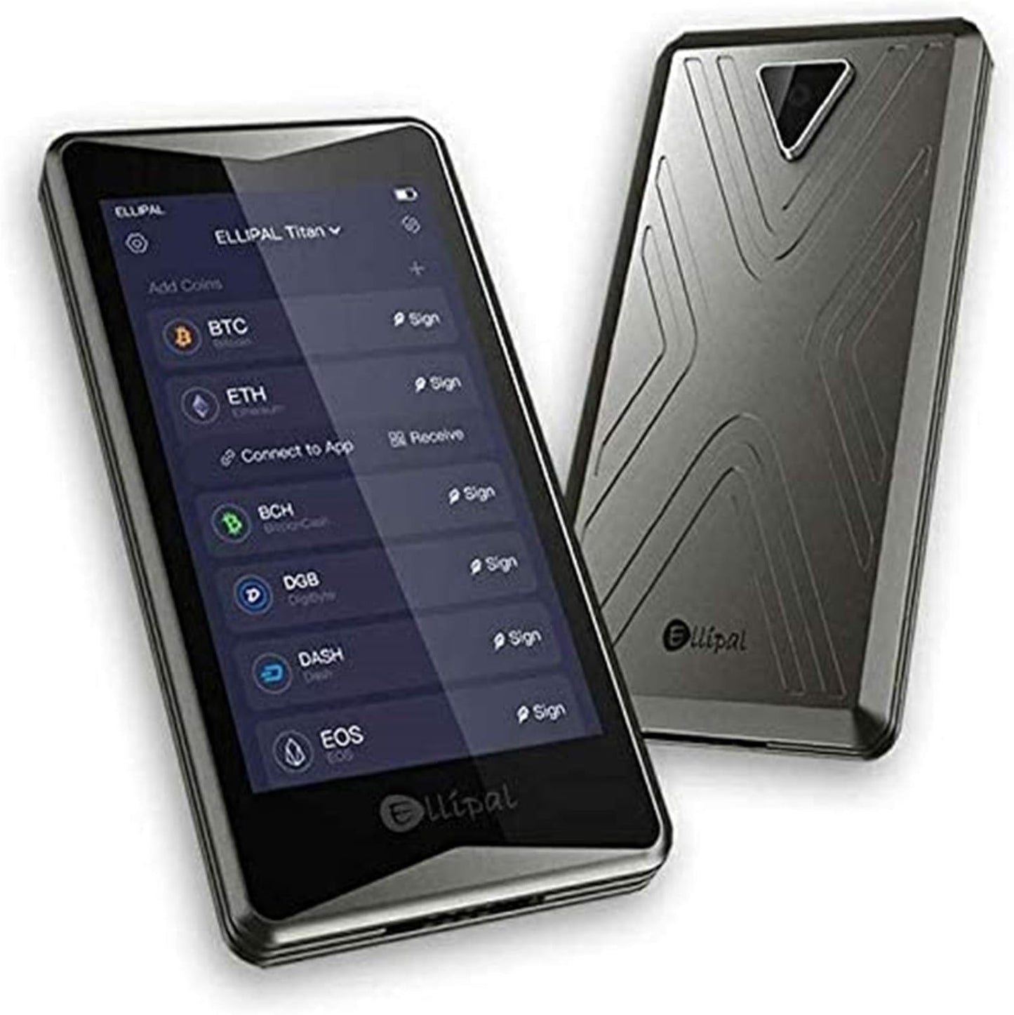 ELLIPAL Titan Crypto Hardware Wallet - Secure Multi-Currency Storage