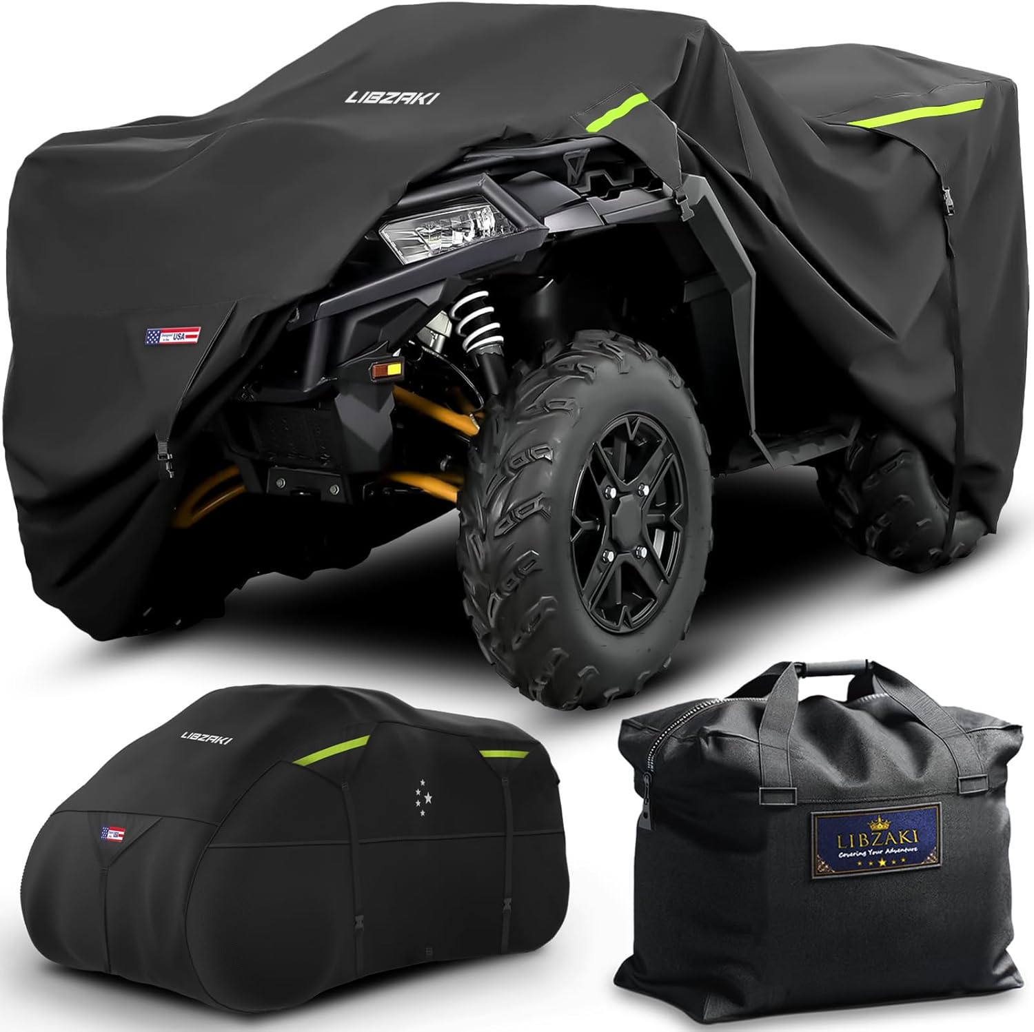 600D ATV Cover - Waterproof Heavy Duty Trailerable Quad Cover