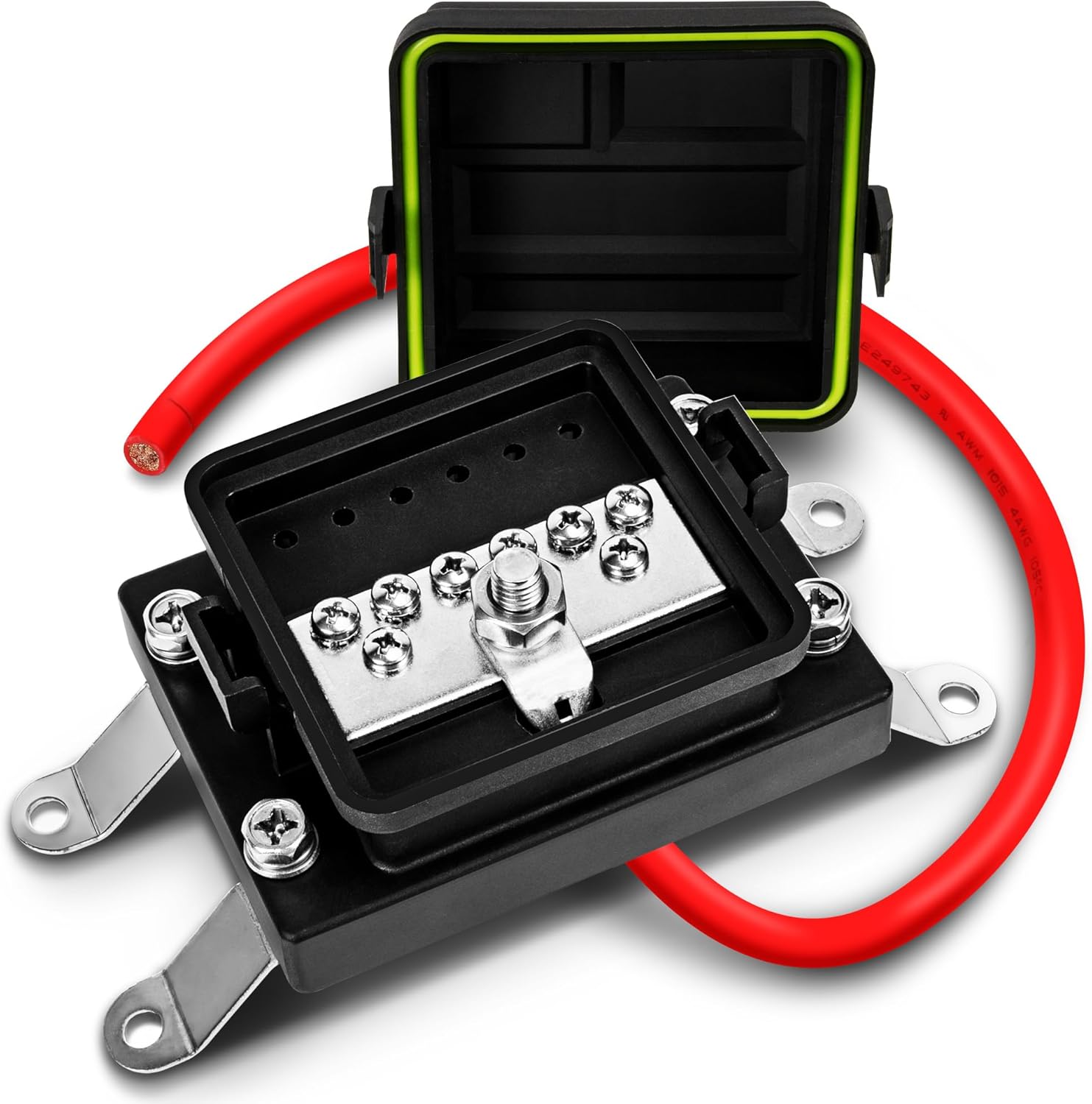 True Mods Waterproof Ground Power Distribution Terminal Block Bus Bar