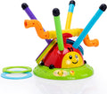 Musical Jump 'n Toss 2-in-1 Ring Toss for Kids - Active Play