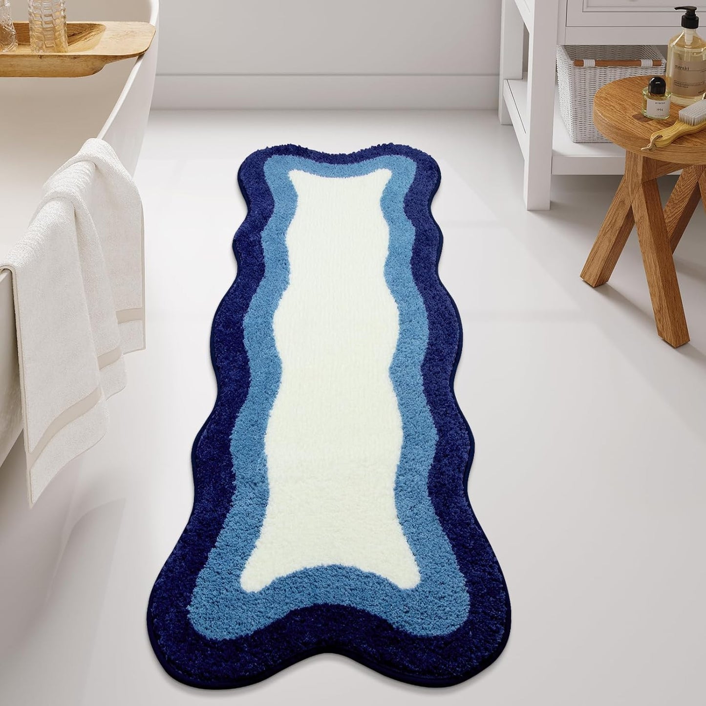 HAOCOO Luxury Soft Long Boho Rugs for Bathroom and Home Use