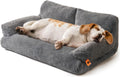 Dog Beds for Small Medium Dogs Fluffy Sofa - Removable Washable Cover