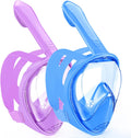 Kids Full Face Snorkel Mask with Camera Mount - Panoramic View
