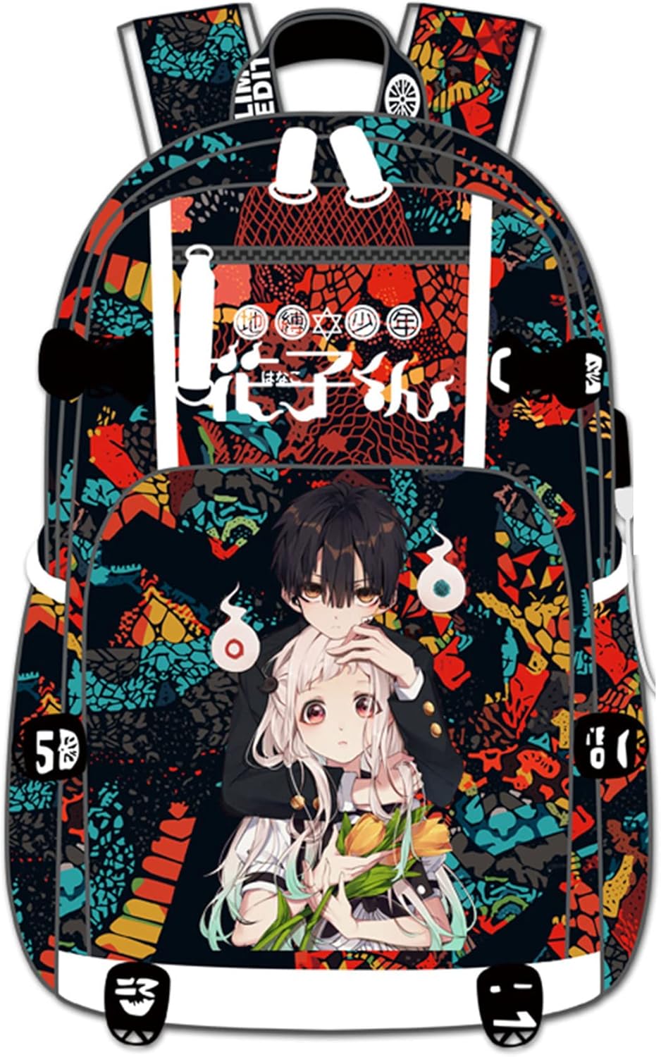 ISaikoy Anime Toilet Bound Hanako kun Backpack for School