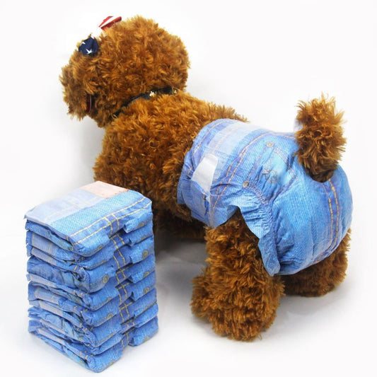Dono Jeans Female Dog Diapers - 24pcs Super Absorbent