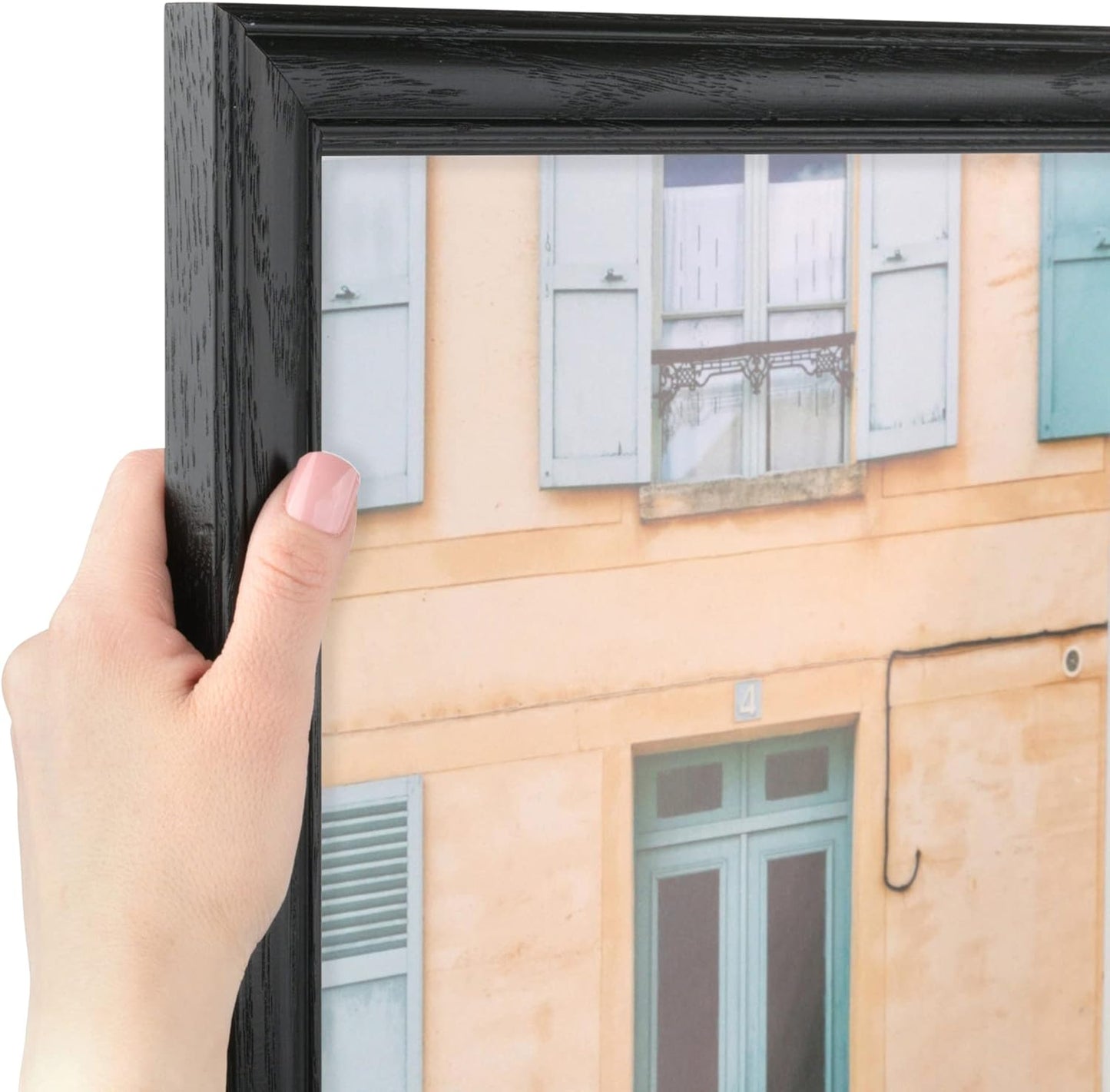 ArtToFrames 20x30 Inch Black Picture Frame for Custom Art