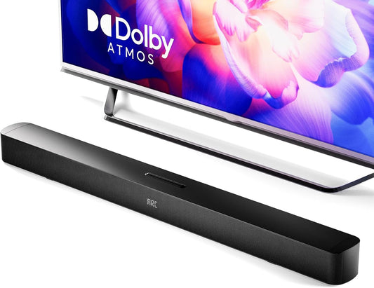 Sound Bar for Smart TV with Dolby Atmos 2.1 Channel Experience