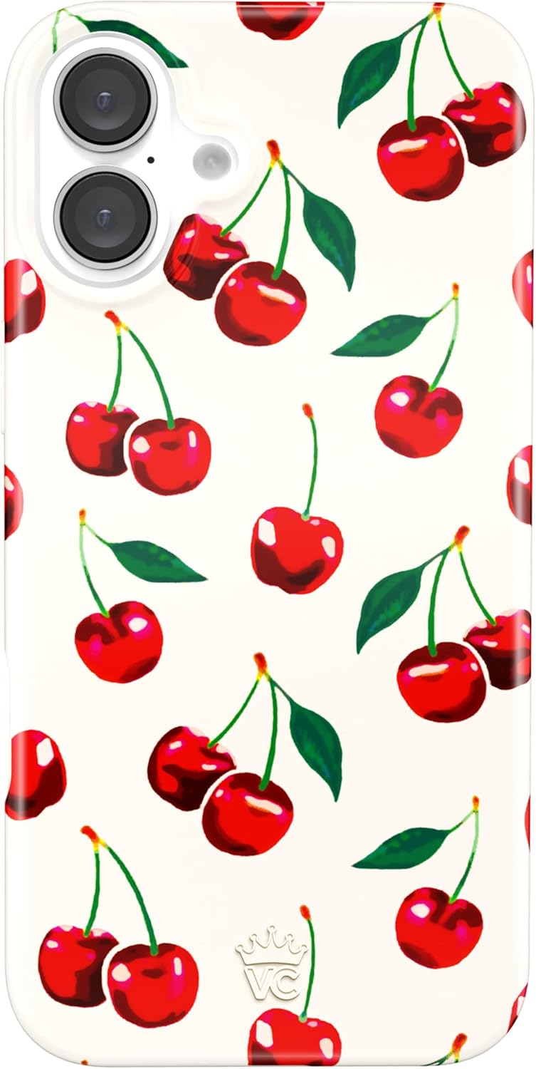 VELVET CAVIAR iPhone 16 Plus Case Cherry - Stylish Protection