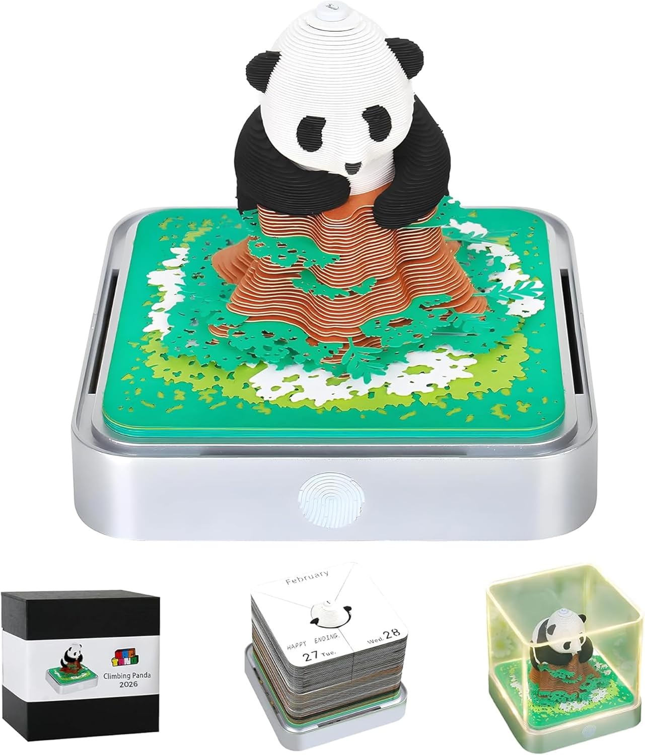 3D Art Calendar Memo Pad 2026 - Unique Time Piece Design
