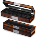 6 Watch Wood Organizer by Lifomenz - Display Case