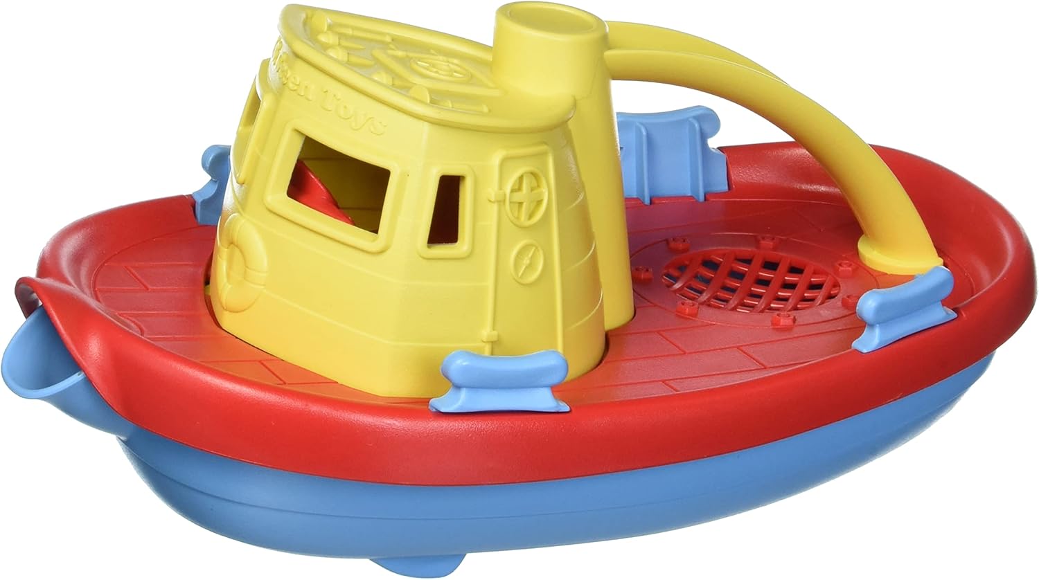 Green Toys Yellow Tug Boat for Endless Fun