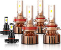 2025 Upgrade Compatible Chevy Tahoe LED Bulbs Pack of 6 - Bright 6500K